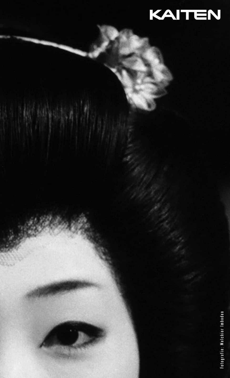 Kaiten-Plakat: Japanerin