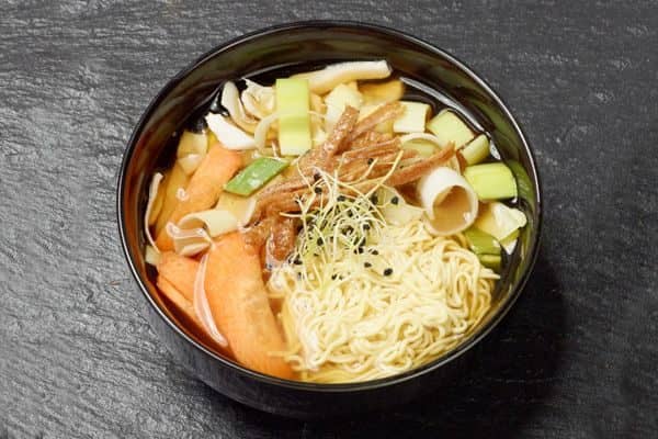 Ramen-Suppe im Der Japaner